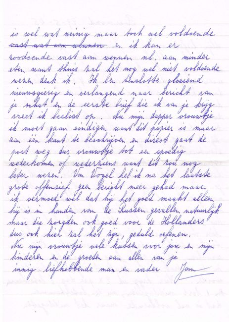 26 Brief Pa uit Roermond 29-5-'45 achterkant.jpg